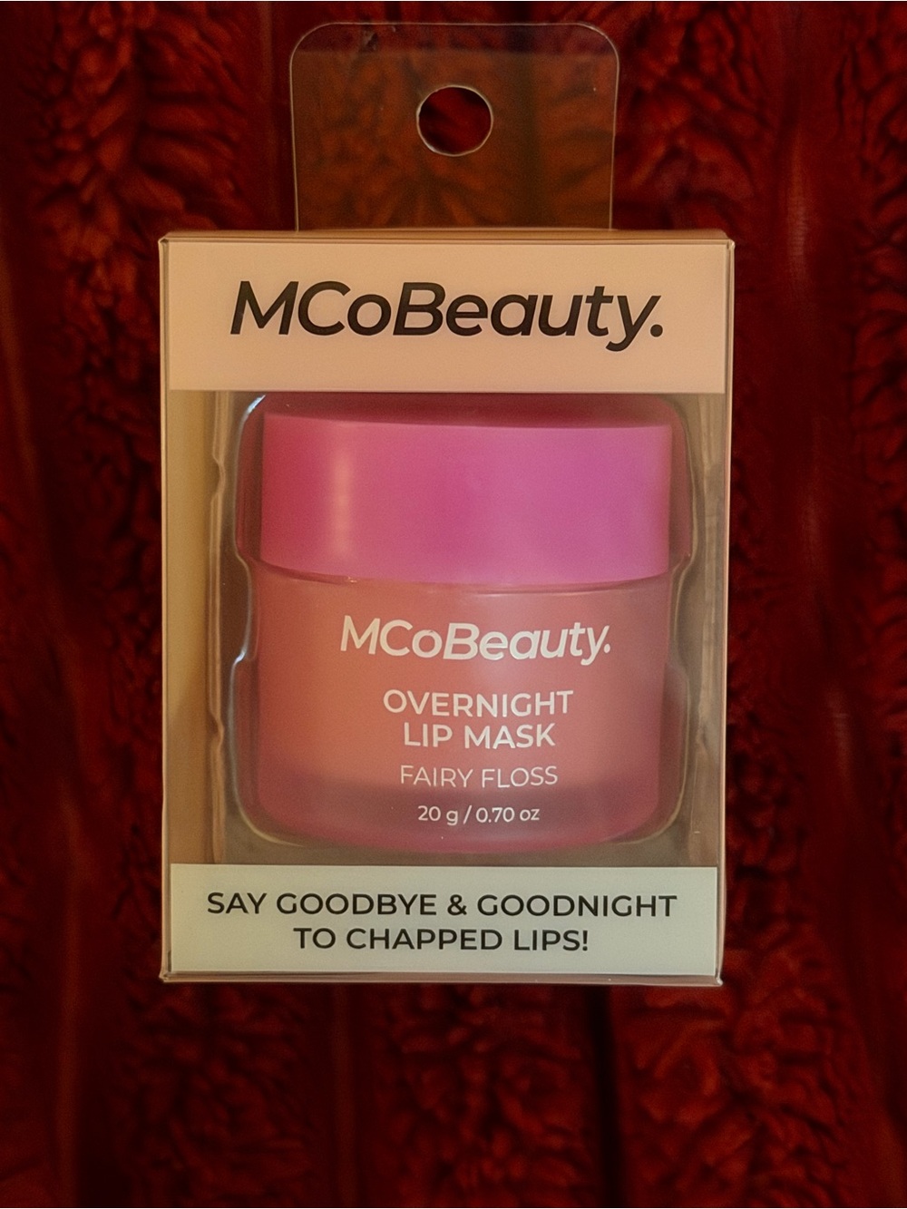 MCoBeauty Overnight Lip Mask — Fairy Floss (Pink)
